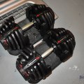 X02. Bowflex SelectTech adjustable weights. 